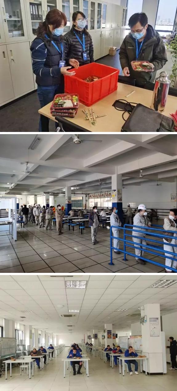 員工就餐:分開(kāi)、分開(kāi)、分開(kāi)